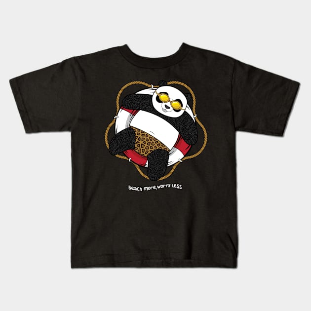 panda lover Kids T-Shirt by janvimar